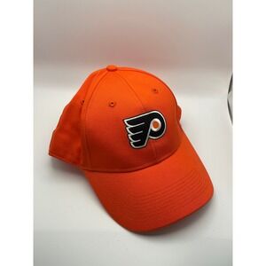 Philadelphia Flyers‎ NHL Orange Baseball Cap OSFA Cotton NHL Licensed